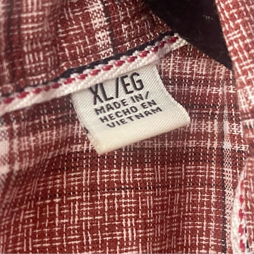 Weatherproof Vintage set of 2 Men’s Washable Linen SS Button Down Shirts, XL - Picture 14 of 14
